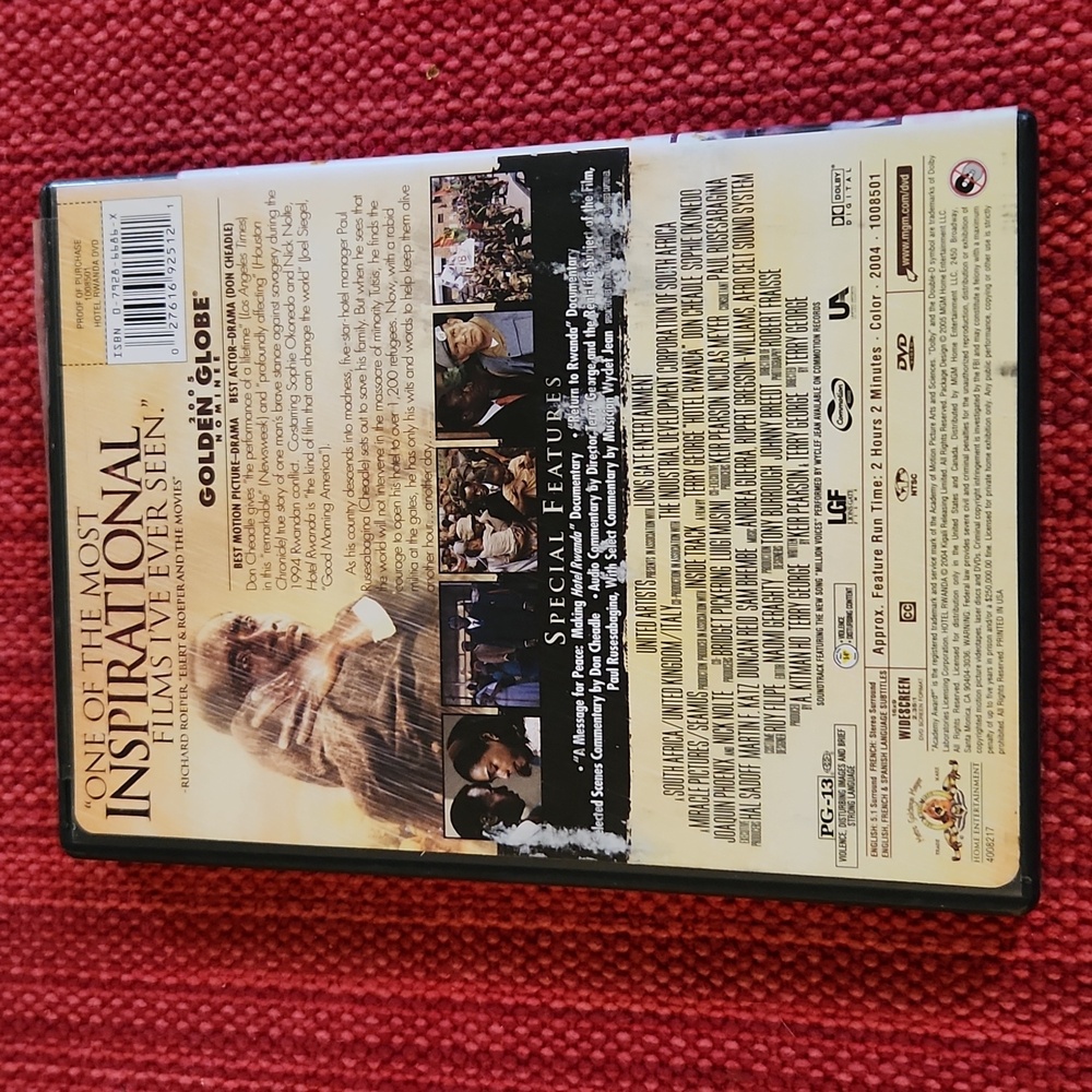 DVD Hotel Rwanda - Picture 2 of 2
